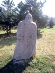 Скульптура на территории старого Азова