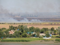 Последствия пожара в Задонье