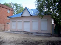 Строящееся здание на Космодемьянской