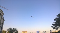 Воздушное шоу на День города