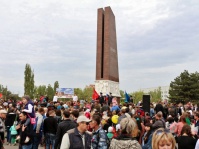 Азовчане празднуют День Победы