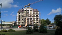 Строительство здания на Петровской площади