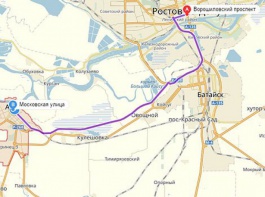 Расстояние от ростова до азова. План объездной дороги в Азове.