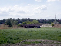 Вид на Коллонтаевский мост с правого берега