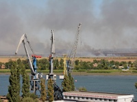 Последствия пожара в Задонье