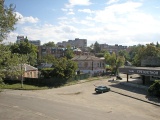 Вид на Азов с Крепостного вала