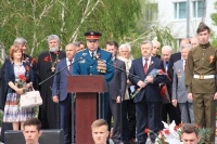 Выступление военного комиссара А. Щелчкова