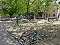 Начало ремонта Петровского бульвара