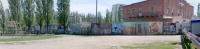 Панорама стены с граффити в школе N3