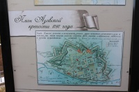 План Азовской крепости 1797 года